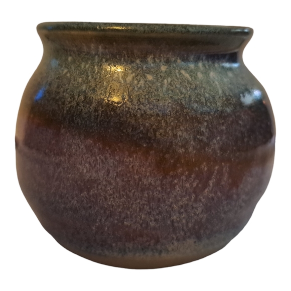 Art Pottery Egg Separator Face Cup - Picture 3 of 8